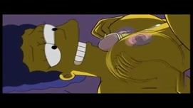 Кадр 4 с порно мультика Симпсоны