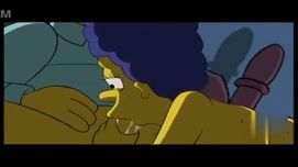 Кадр 6 с порно мультика Симпсоны