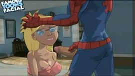 Кадр 5 с порно мультика Spiderman